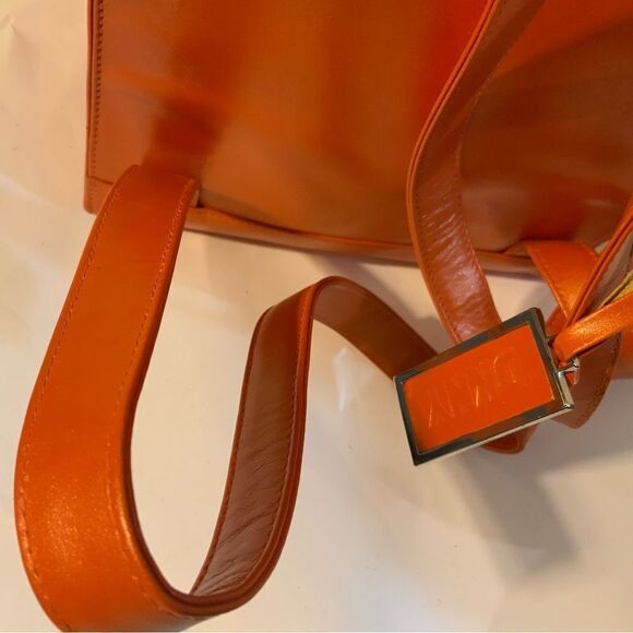 DKNY Handbag backpack Front Buckle  Orange main image 15